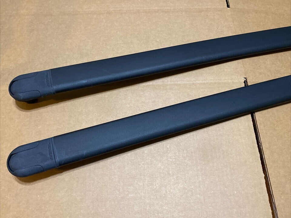 🔥2010-2014 Subaru Outback Upper Roof Rack Crossbars Set Pair OEM