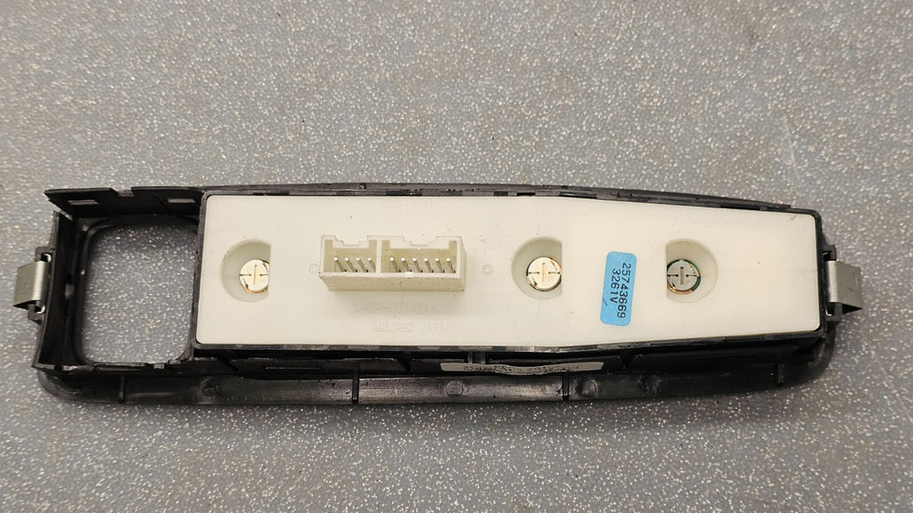 98-04 Deville Seville Left Driver Master Window Door Power Switch Assembly Black