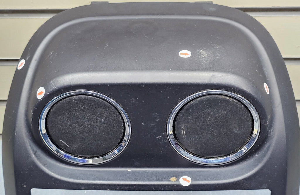 🔥10-16 Jeep Compass Patriot Center Dash Radio Climate Trim Bezel Panel BLACK