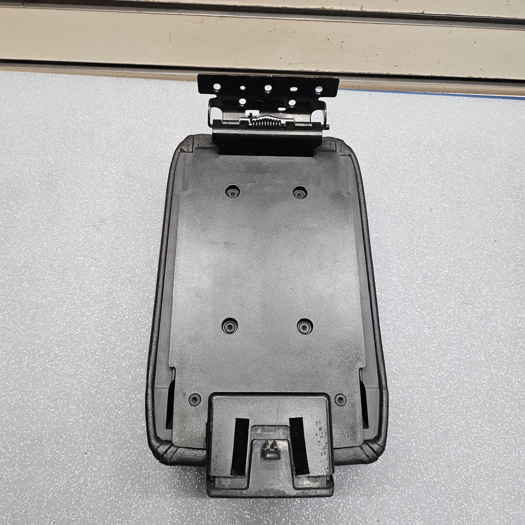 🔥07-09 LINCOLN MKZ FRONT CENTER CONSOLE ARMREST LID TOP PAD COVER BLACK LEATHER