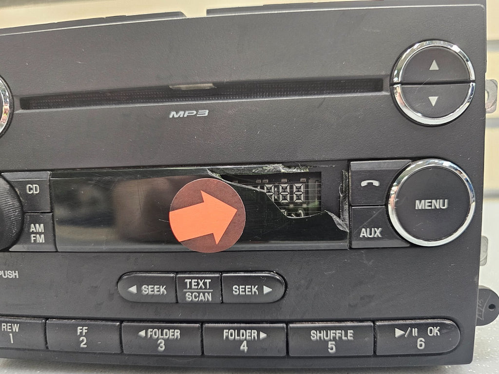 🔥07-08 FORD F-150 DASH AM FM Radio STEREO AUX CD PLAYER RECEIVER MP3 OEM