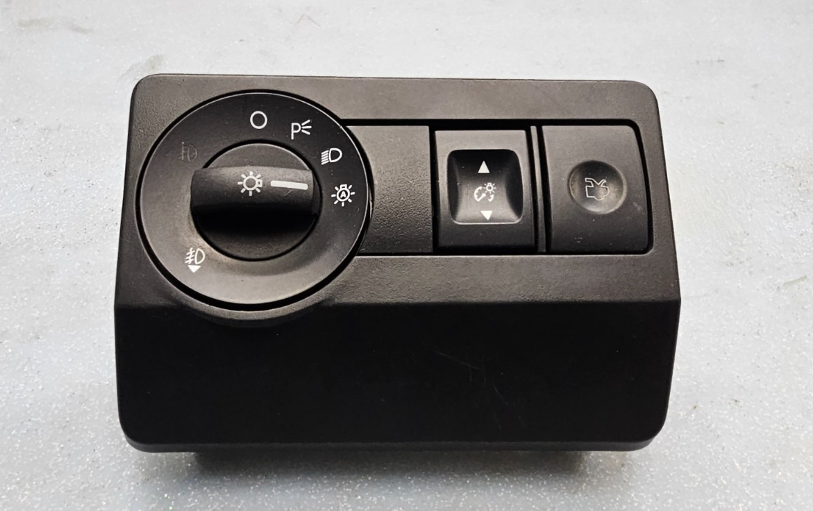 🔥10-12 FORD FUSION MILAN HEADLIGHT LAMP DIMMER CONTROL TOGGLE SWITCH BLACK OEM