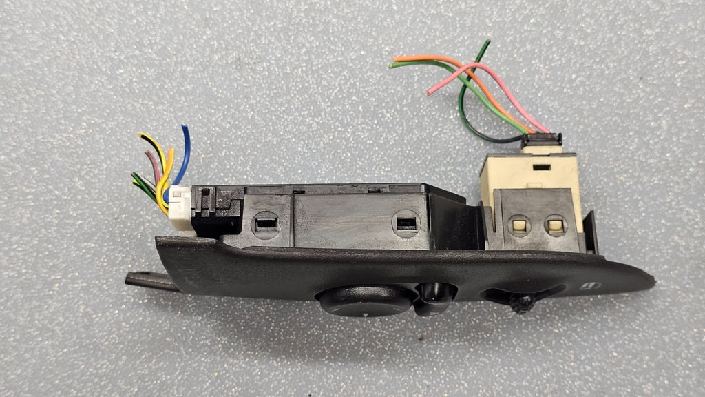 🔥02-07 JEEP LIBERTY LEFT DRIVER MASTER LOCK MIRROR SWITCH TRIM BEZEL OEM BLACK