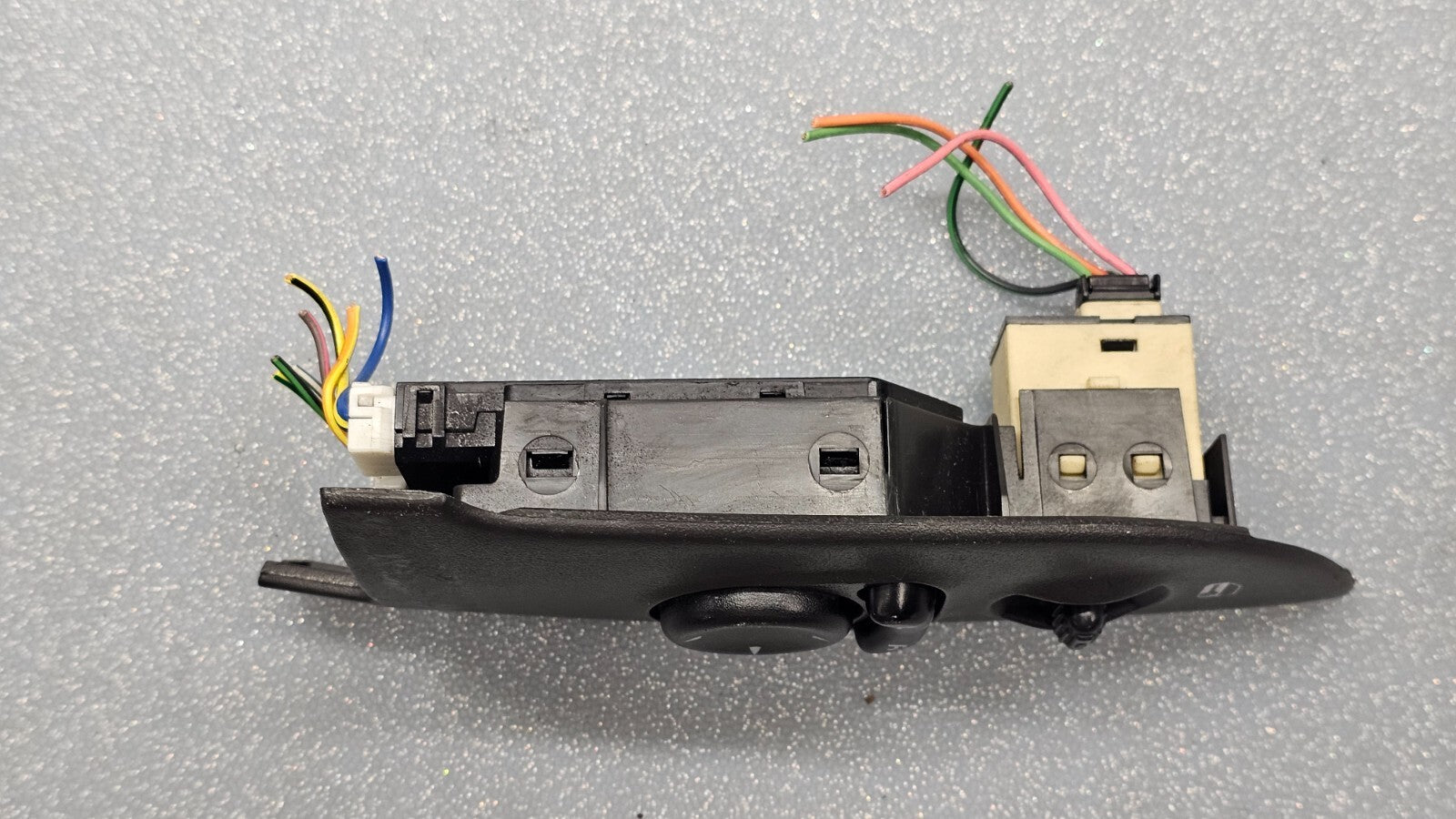 🔥02-07 JEEP LIBERTY LEFT DRIVER MASTER LOCK MIRROR SWITCH TRIM BEZEL OEM BLACK