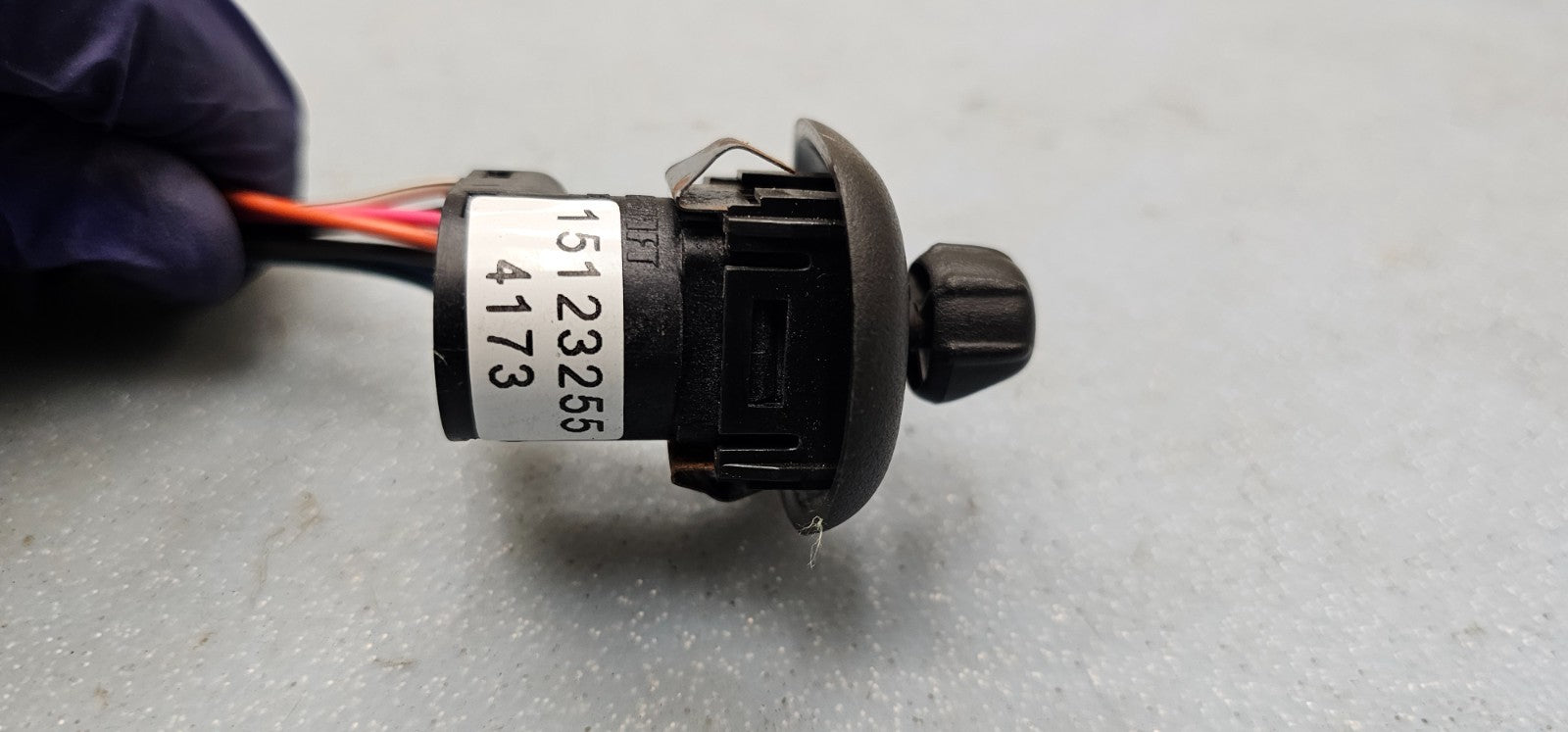 🔥02-09 TRAILBLAZER ENVOY A LEFT DRIVER POWER MIRROR DOOR CONTROL SWITCH BLACK