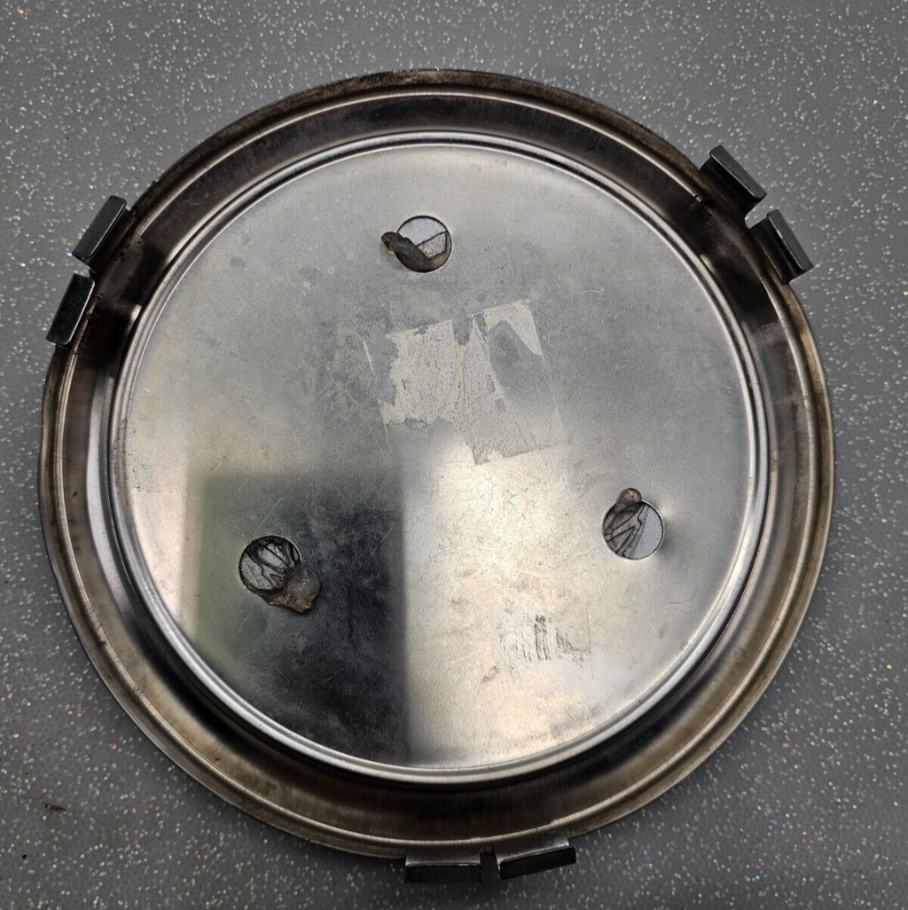 88-91 Cadillac Deville Front Rear LH/RH Wheel Center Cap Hubcap Silver Lower OEM