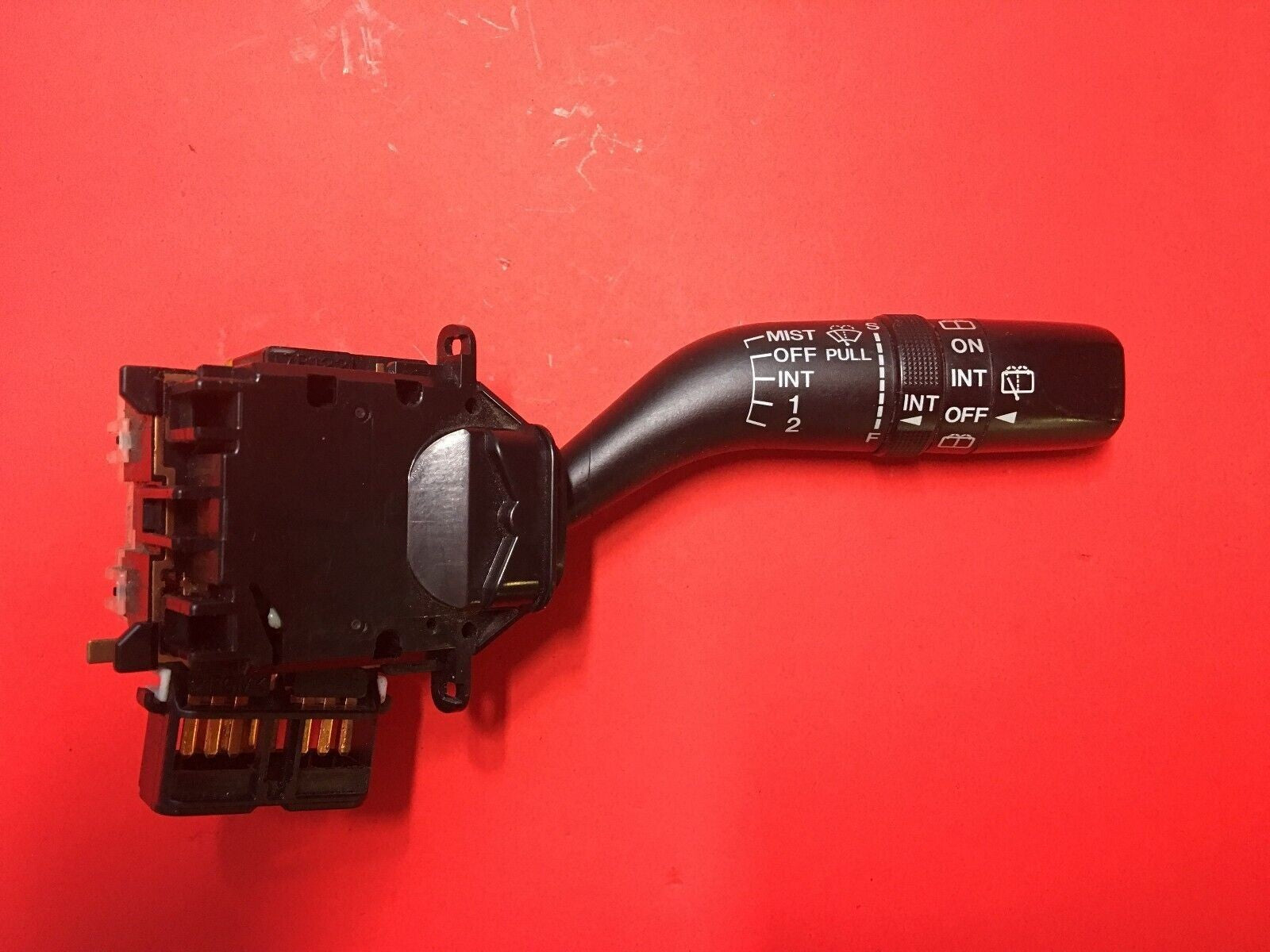 01-07 FORD ESCAPE INTERMITTENT WIPER SWITCH W/REAR CONTROL OEM WS209/FE