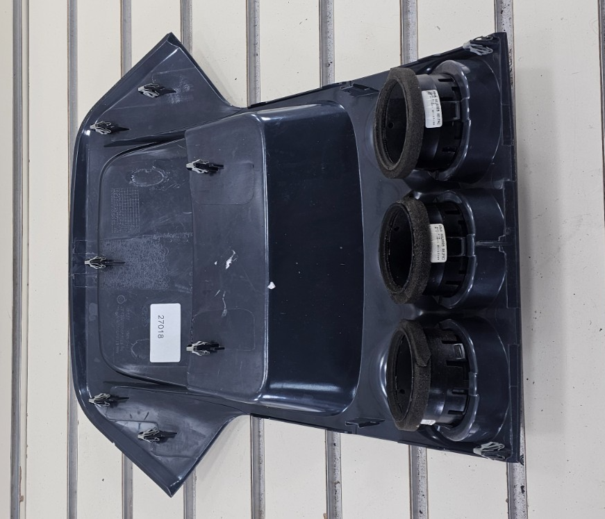 10-13 Ford Transit Connect-Center Upper Dash Bezel W/Triple Vents OEM Black