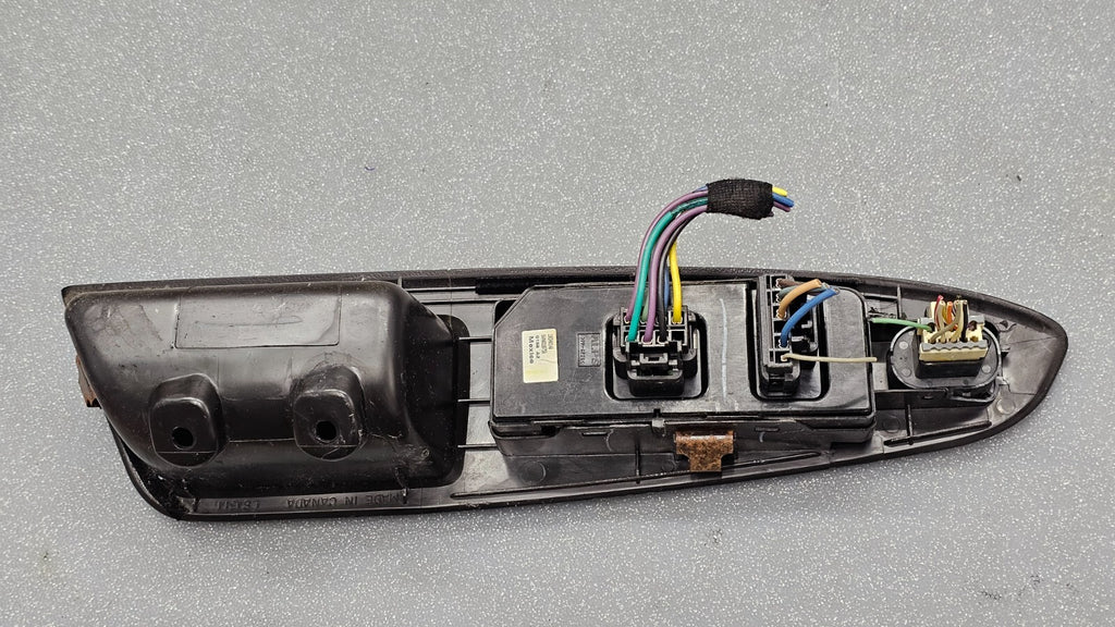 🔥09-16 CHEVY IMPALA LEFT DRIVER MASTER POWER DOOR WINDOW SWITCH BEZEL BLACK