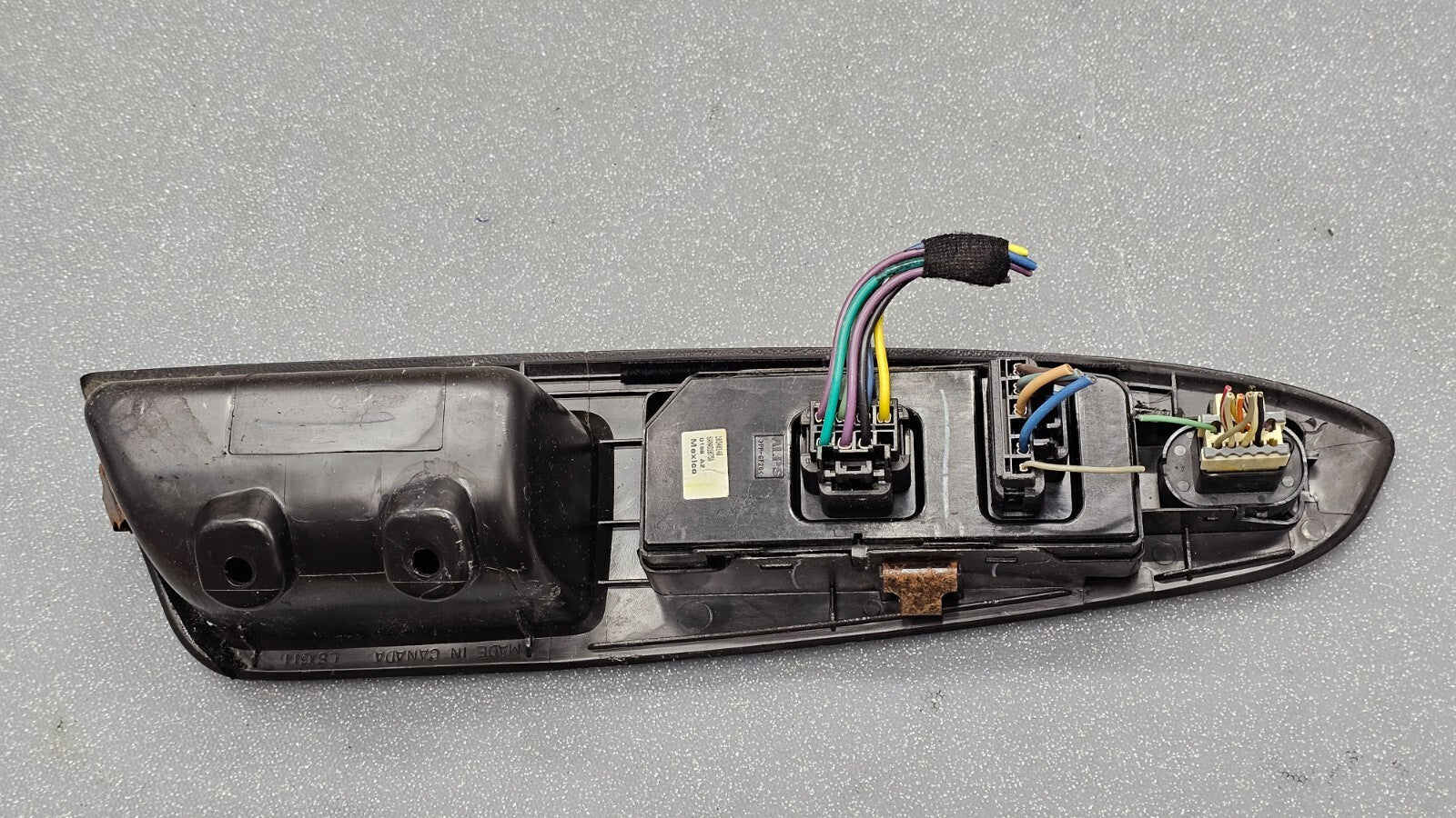 🔥09-16 CHEVY IMPALA LEFT DRIVER MASTER POWER DOOR WINDOW SWITCH BEZEL BLACK