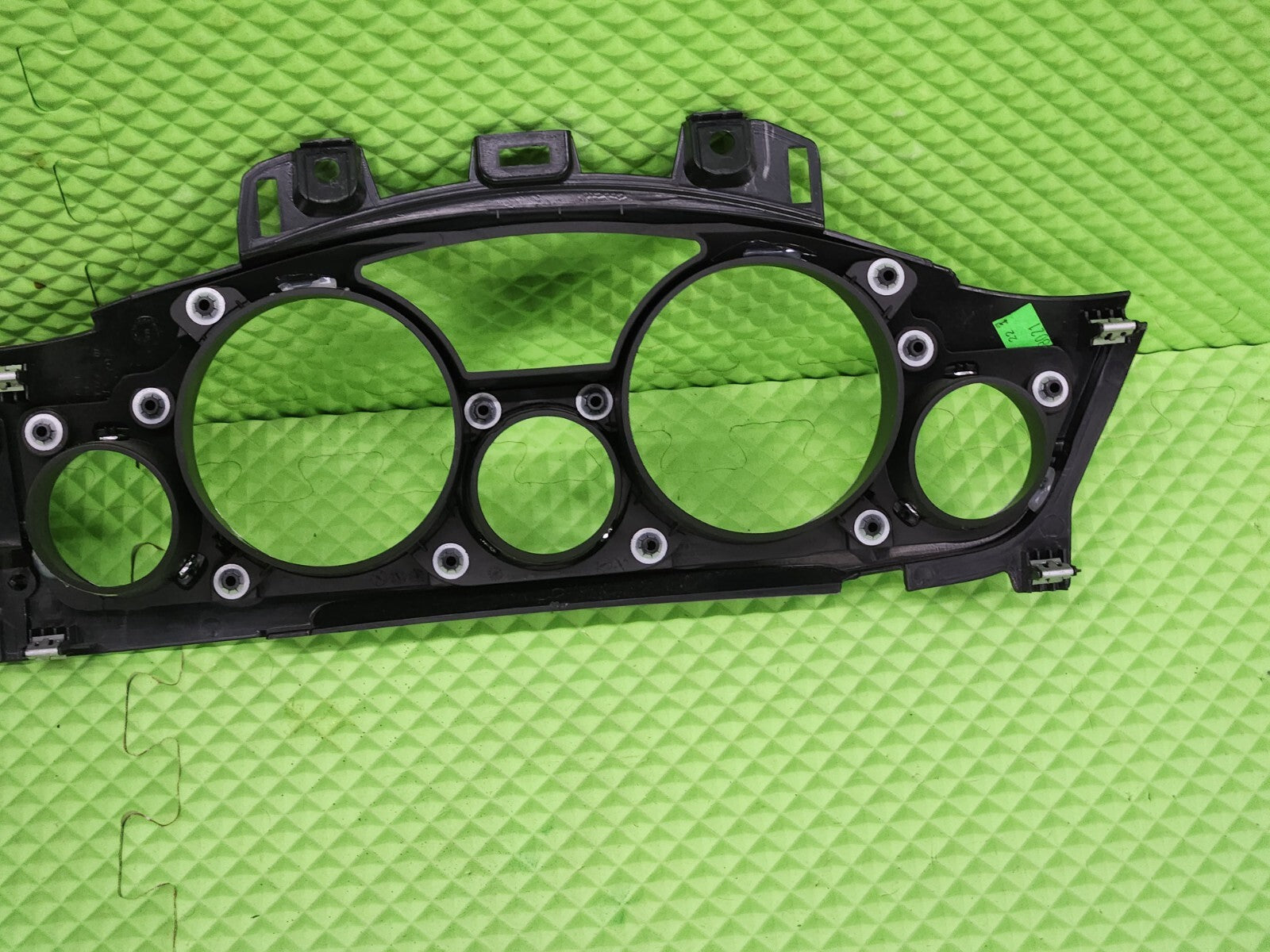 🔥2008-2012 BUICK ENCLAVE DASH INSTRUMENT CLUSTER BAZEL TRIM OEM WOODGRAIN