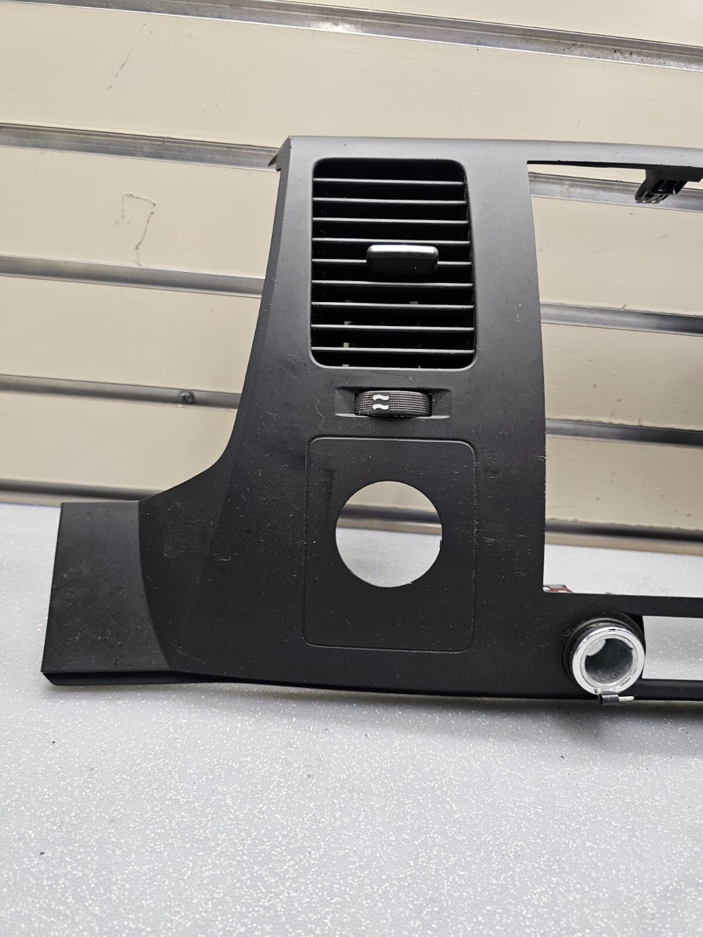 🔥07-14 Silverado SIERRA Center Dash Radio Bezel AC Climate Trim Panel BLACK B6