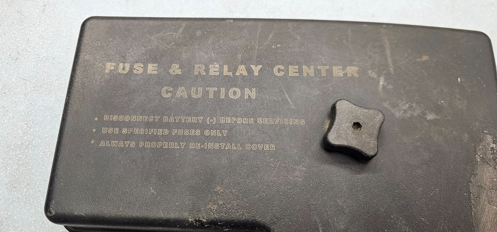 🔥02-05 Dodge Ram 1500 Relay Fuse Box Center Cover Lid Top TIPM Engine Bay