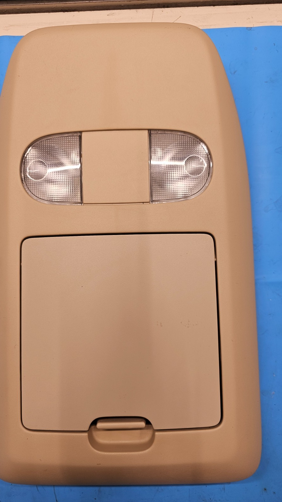 🔥04-08 Ford F150 Overhead Console DOME Light Lamp Roof Storage Tan
