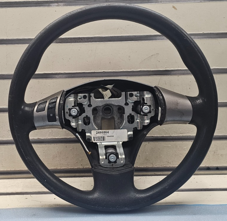 🔥06-09 Pontiac G6 Steering Wheel Cruise Control Switch Leather Black OEM