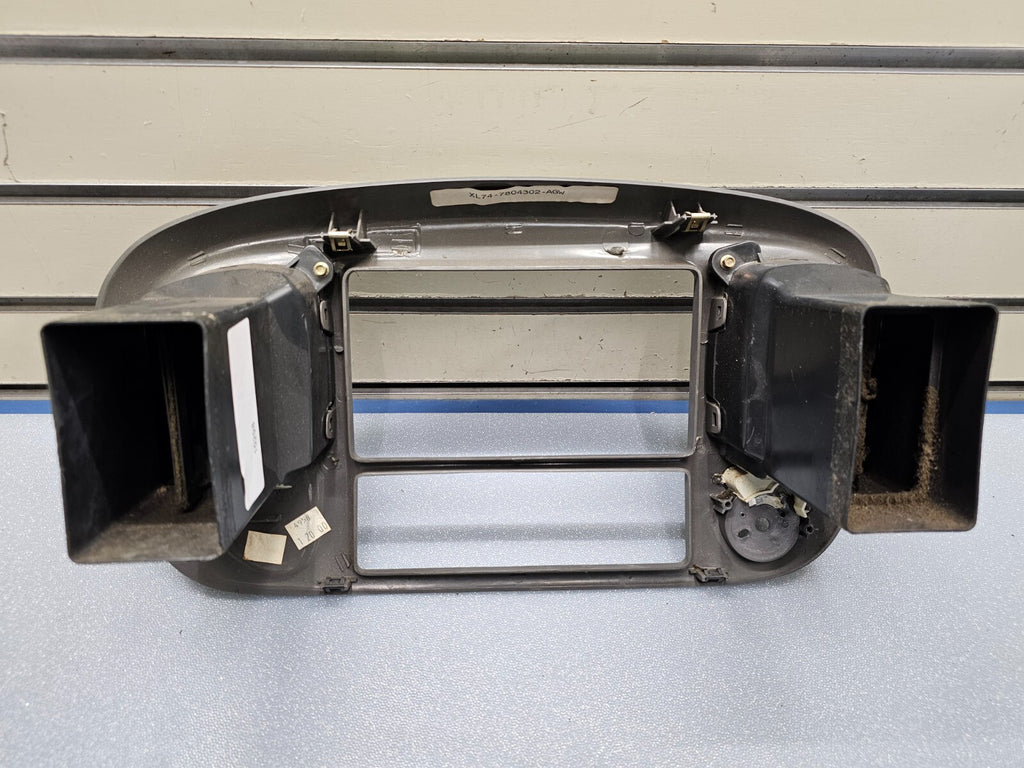 🔥97-03 Ford F150 Center Dash Radio Climate Trim Stereo BEZEL Panel Line GRAY