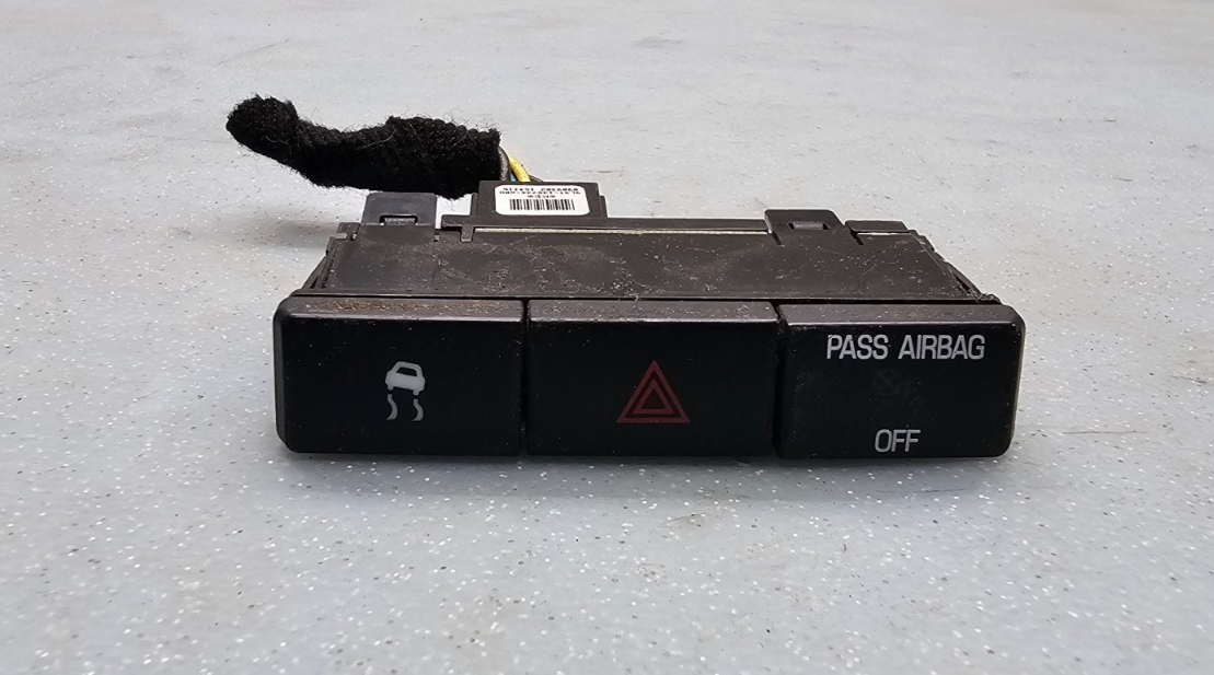 09-12 Ford F150 Dash TCS Traction Hazard Passenger Bag Off Flasher Light Switch