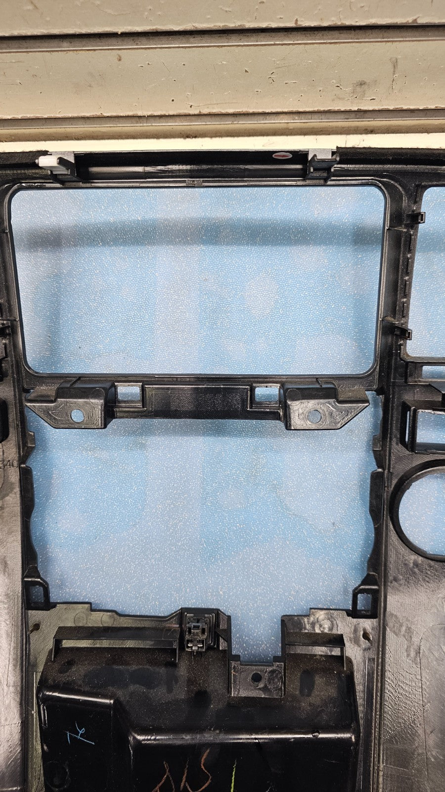 03-09 4Runner Dash Radio Stereo Display Climate Control Heater Trim Bezel Silver
