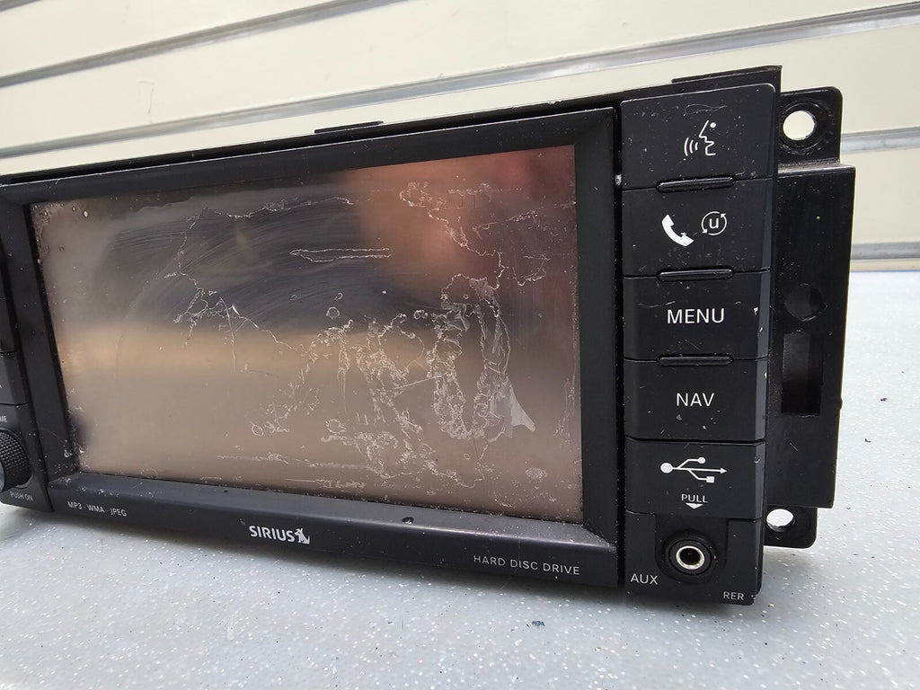 🔥2008-2011 CHRYSLER JEEP DODGE RAM Navigation Radio CD MP3 DVD HDD Display OEM