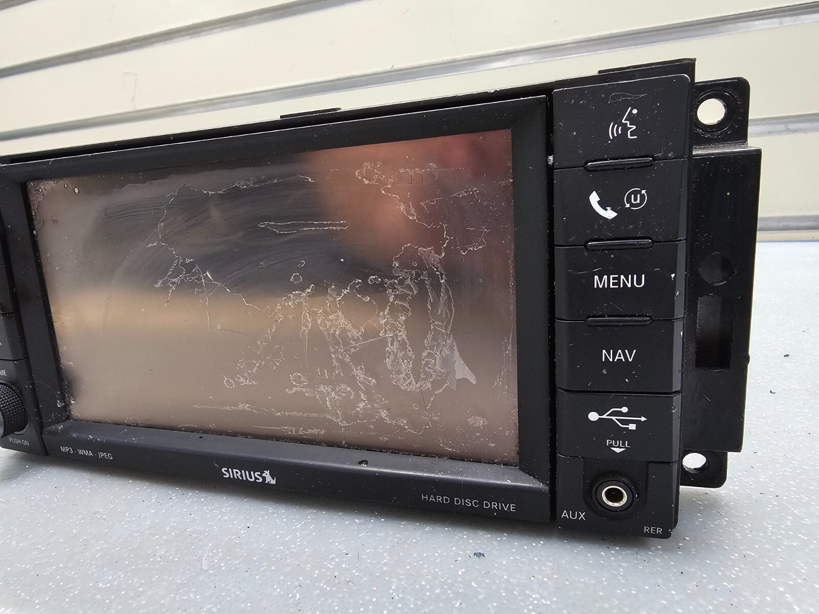 🔥2008-2011 CHRYSLER JEEP DODGE RAM Navigation Radio CD MP3 DVD HDD Display OEM