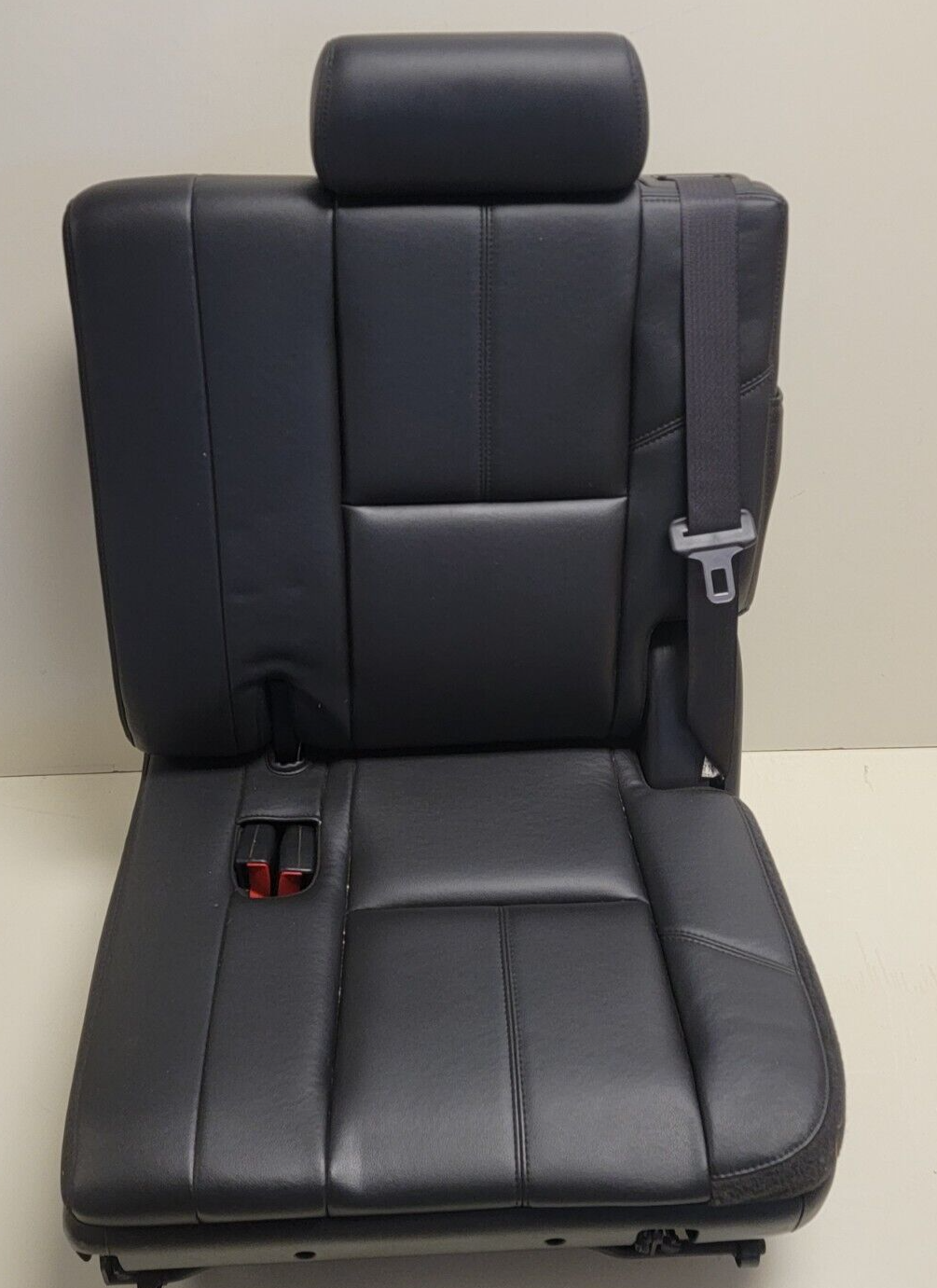 🔥2007-2014 Escalade Suburban Tahoe Yukon Third 3rd Row Seat BLACK Leather Left