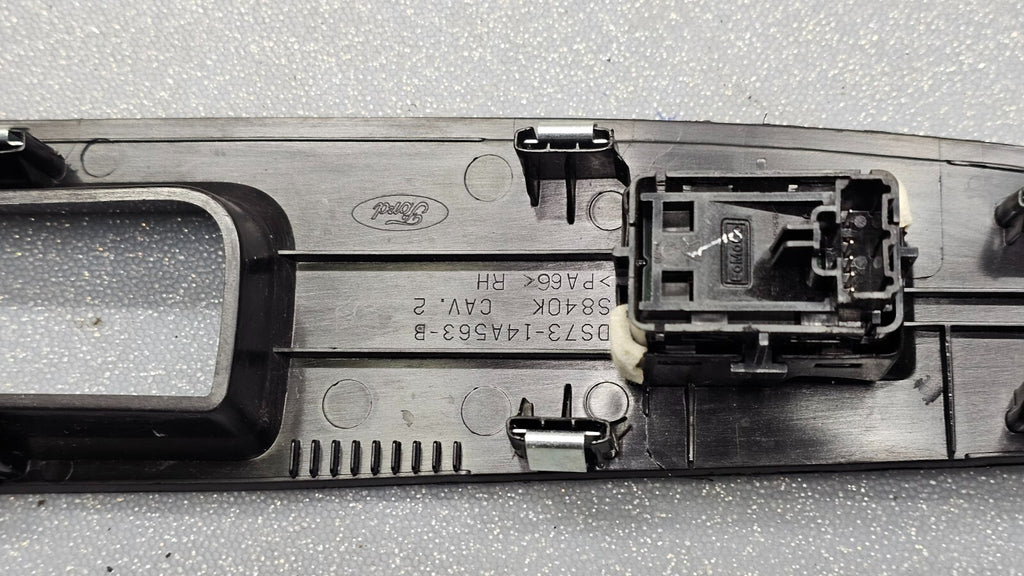🔥13-16 FORD FUSION REAR LEFT DRIVER WINDOW DOOR CONTROL SWITCH LOCK BLACK OEM