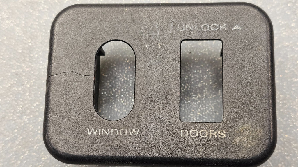 🔥87-91 Bronco F150 F250 Right Passenger Power Window Door Lock Switch Black
