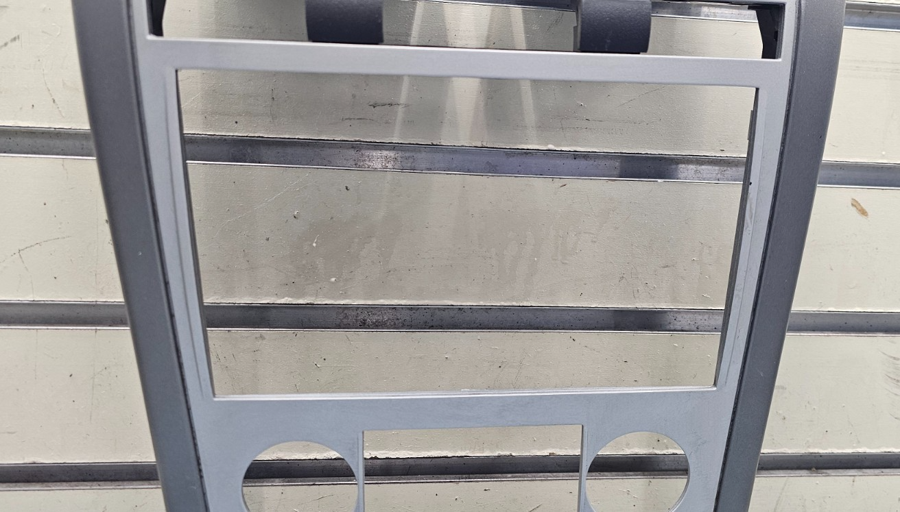 🔥07-09 Chevy Equinox Center Dash Radio Climate Bezel Surround Trim Silver