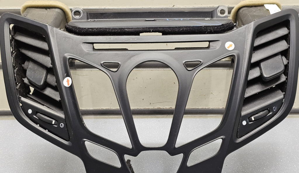 🔥2011-2013 FORD FIESTA MK6 Sport Radio Bezel Dashboard CD Player Panel BLACK