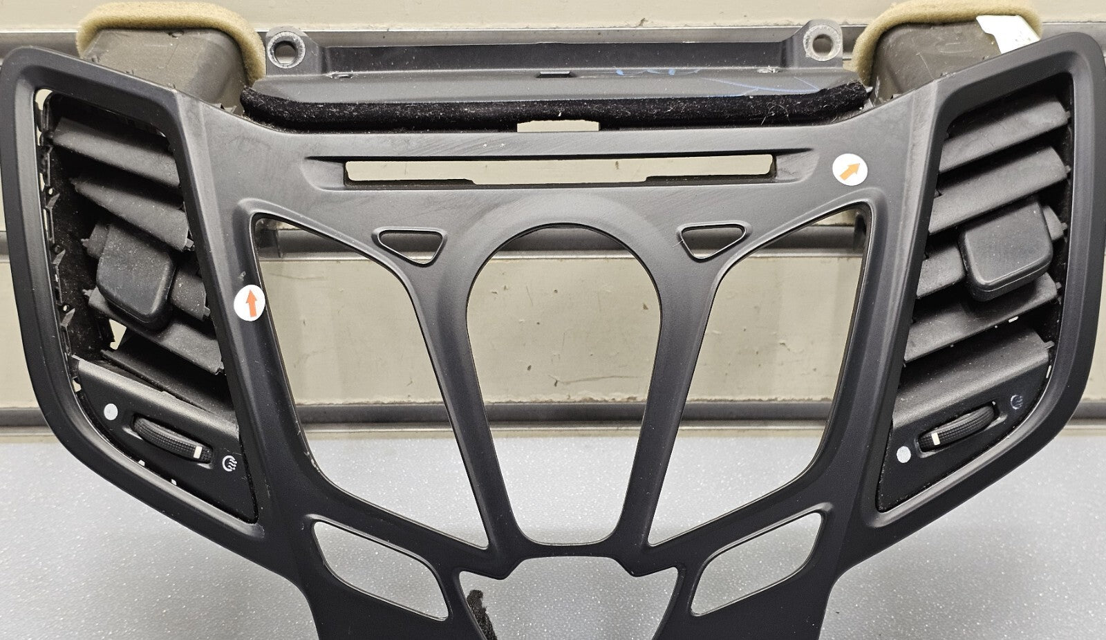 🔥2011-2013 FORD FIESTA MK6 Sport Radio Bezel Dashboard CD Player Panel BLACK
