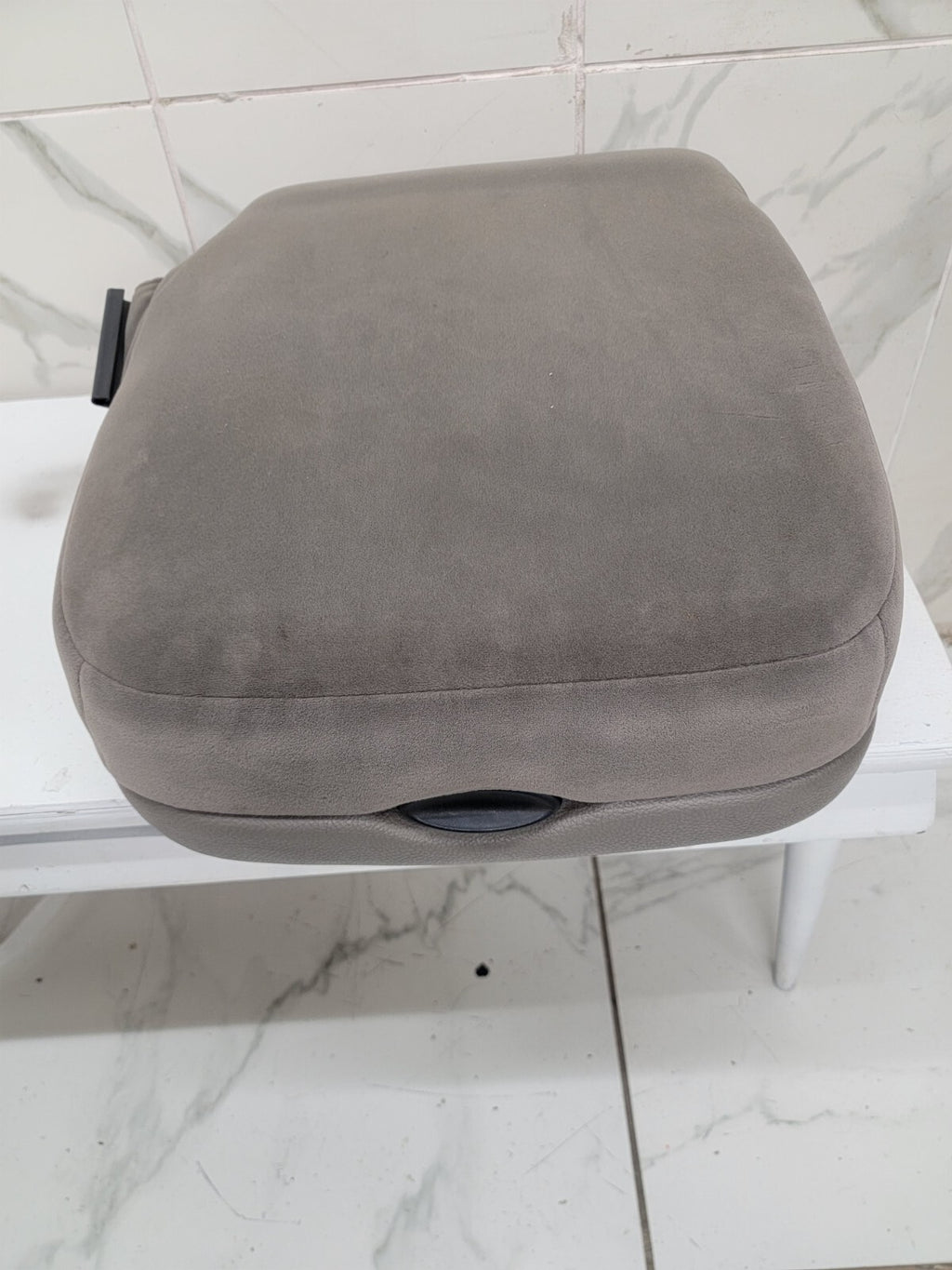 🔥2002-2008 Dodge RAM Center Console Jump Seat ARMREST Cover Lid Leather Tan JS7