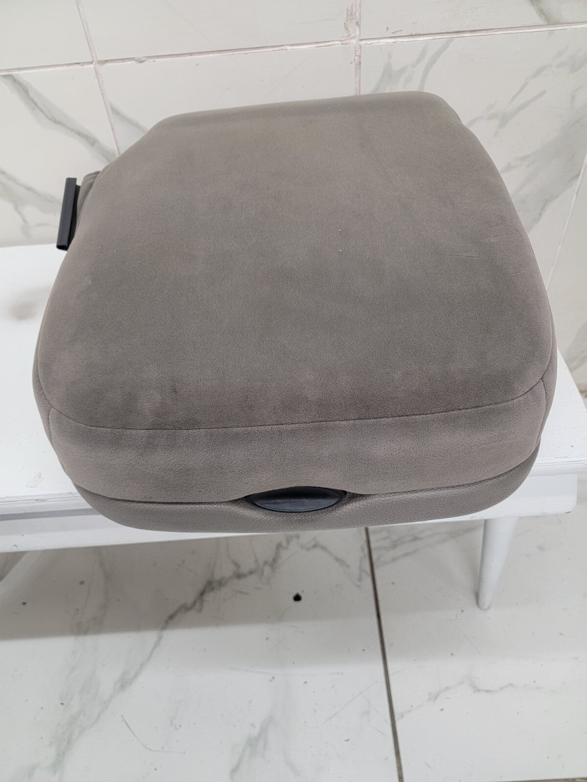 🔥2002-2008 Dodge RAM Center Console Jump Seat ARMREST Cover Lid Leather Tan JS7