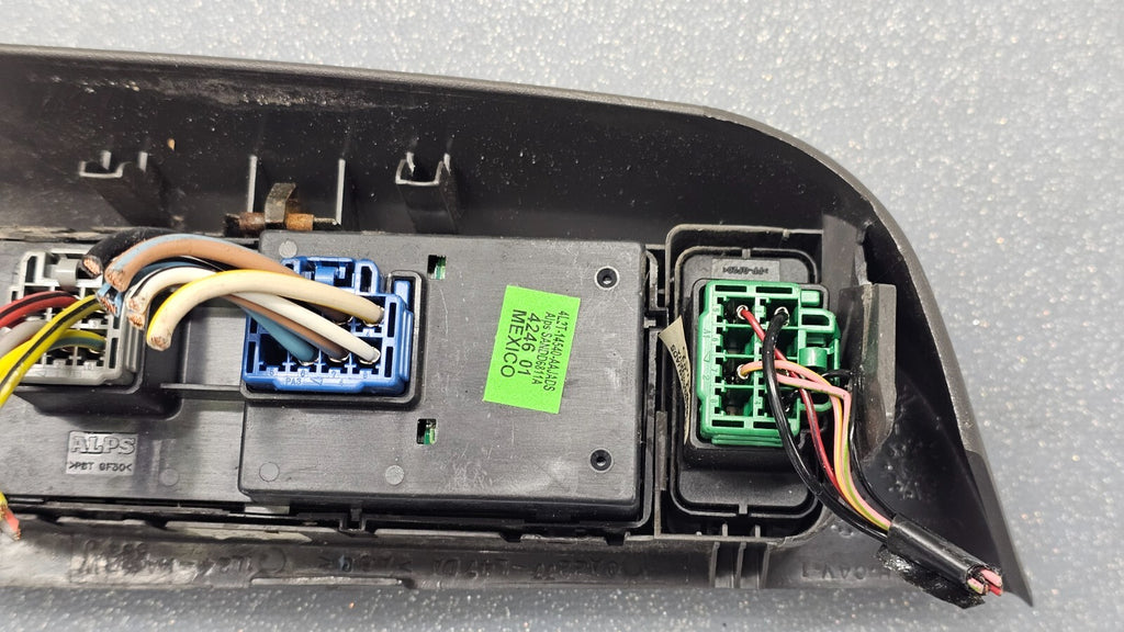 🔥02-05 Explorer Front Left Driver Master Power Door Window Control Switch Black