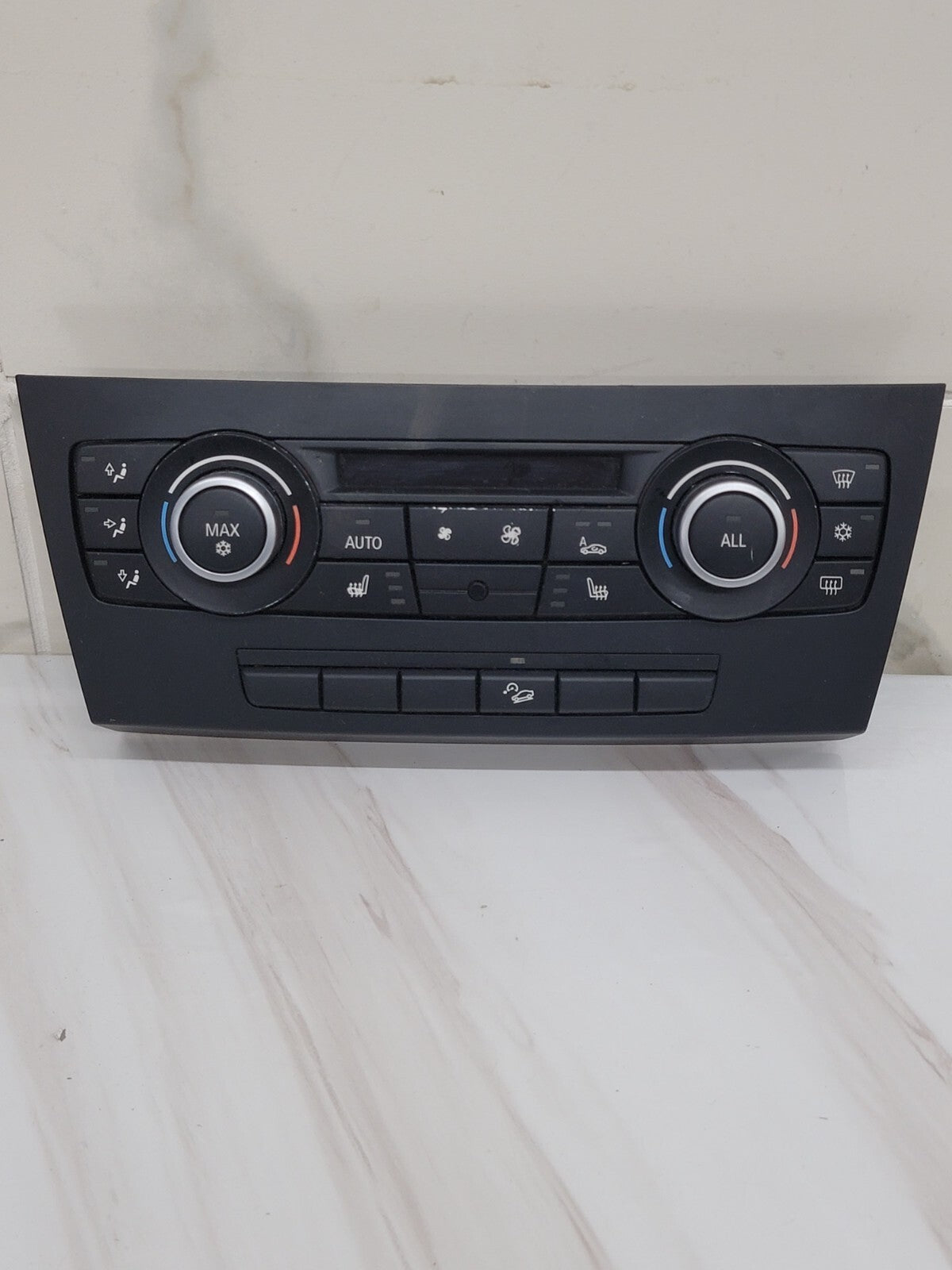 🔥10-12 BMW 328i Climate Control Panel Temperature Unit A/C Heater BLACK