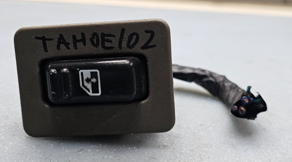🔥99-02 Chevy Silverado SIERRA Power Window Switch Lock REAR Left/Right Tan WS3