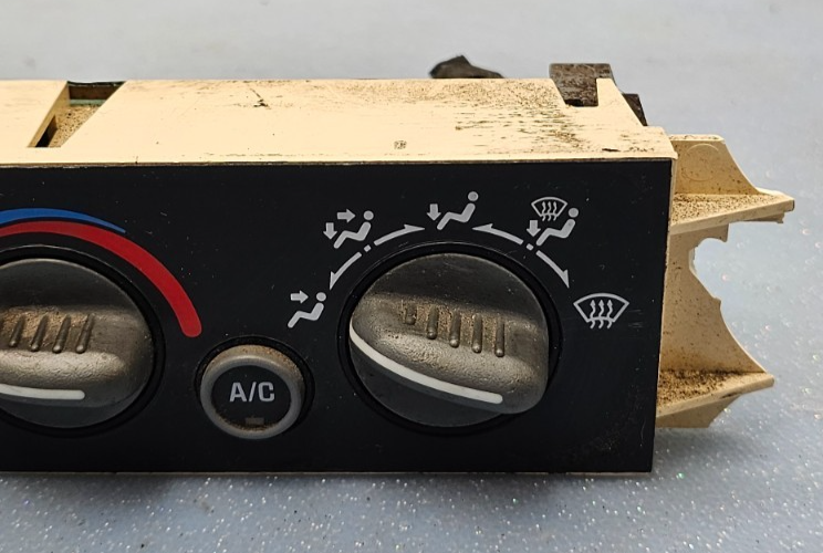 🔥96-00 Chevy C/K Yukon Dash A/C AC Heater Climate Temperature Control Black