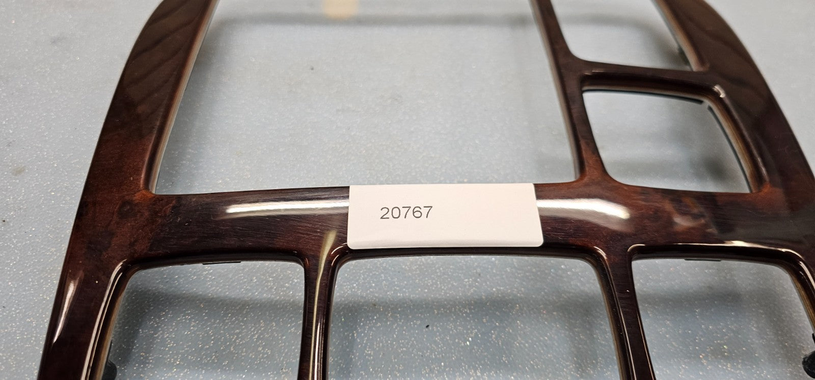 🔥00-06 Mercedes-Benz W220 S430 Dash Radio Bezel Trim Panel Climate Control Wood