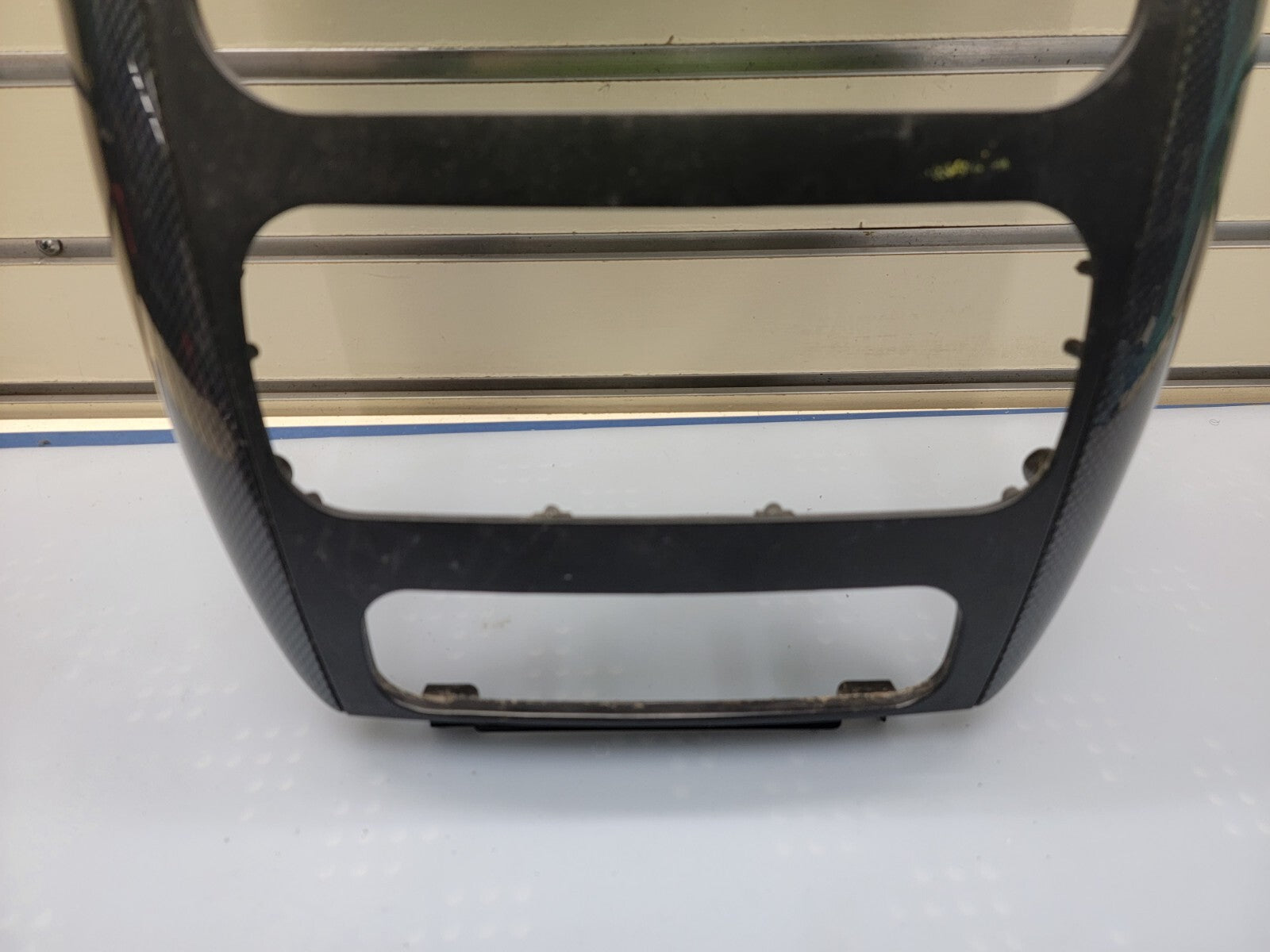 01-07 Dodge Caravan Town & Country dash surround radio climate TRIM bezel BLACK
