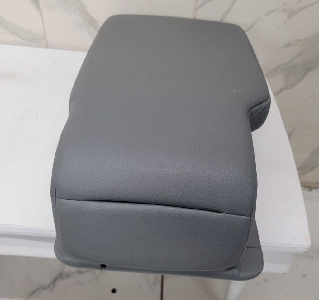 🔥04-08 FORD F-150 Front Center Console JUMP SEAT Armrest Clothe Grey JS1