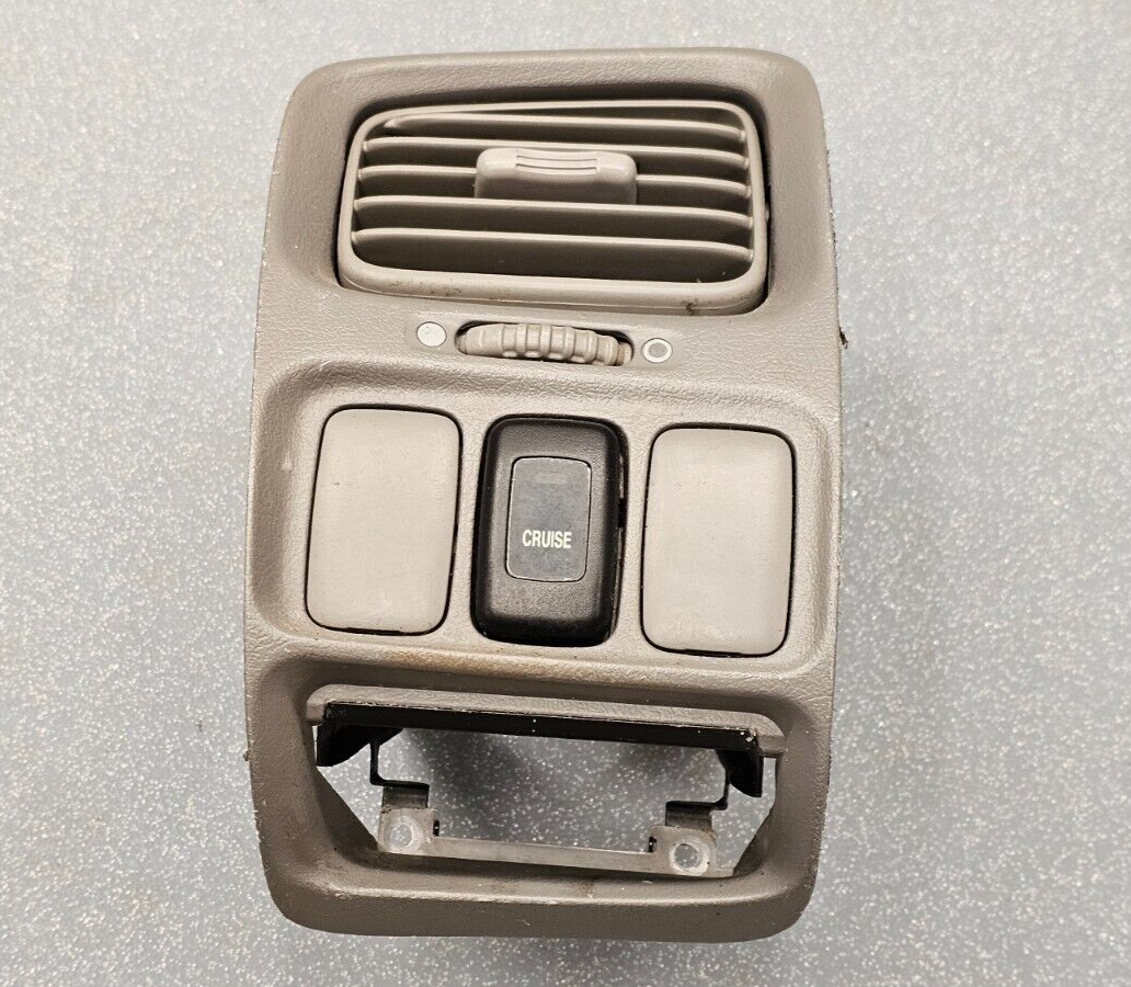 🔥98-02 HONDA ACCORD EX DASH FRONT LEFT DRIVER AIR VENT HEATER CONDITIONING TAN