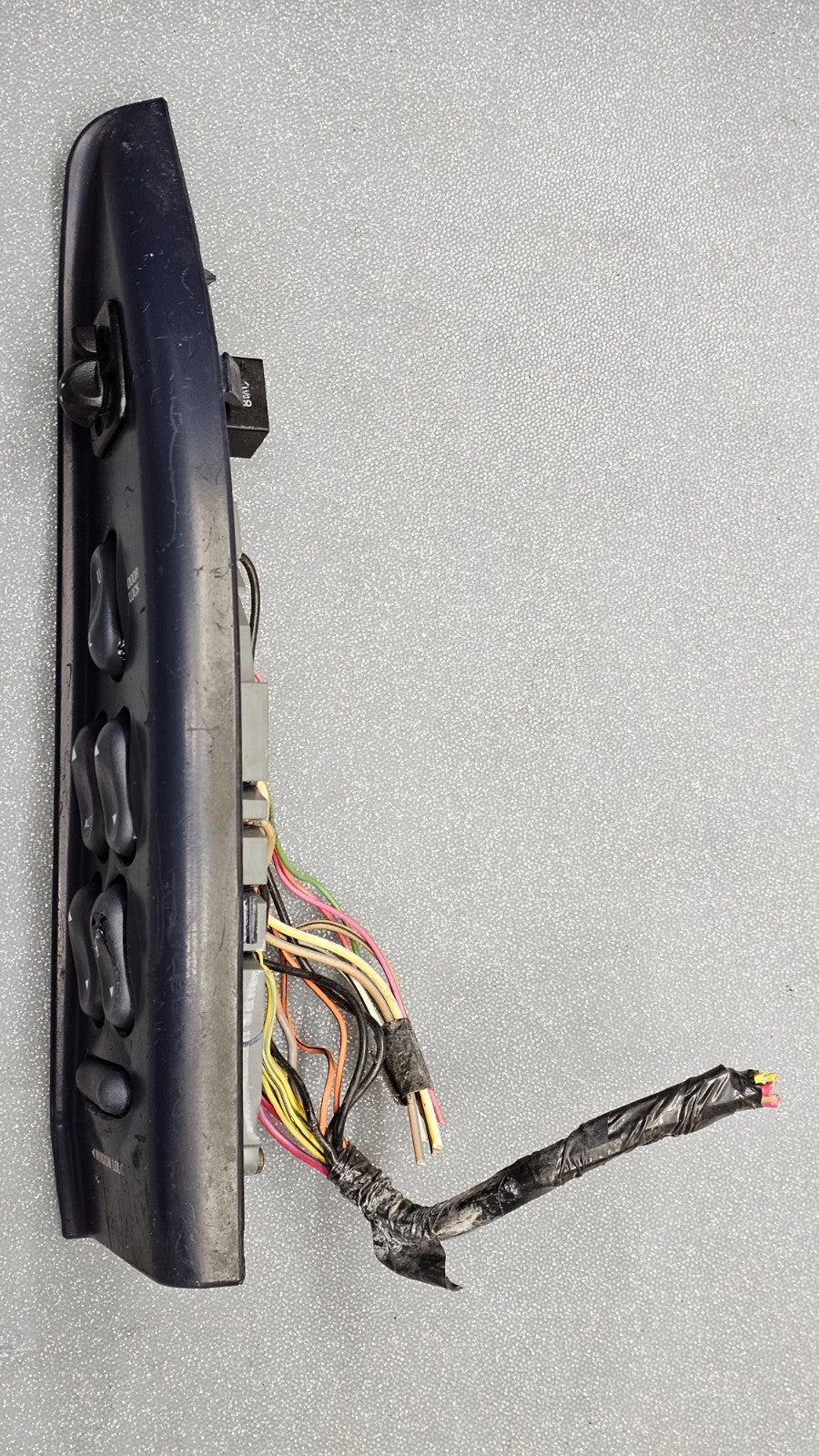 98-02 Crown Victoria Grand Marquis Power Left Driver Master Window Switch Black