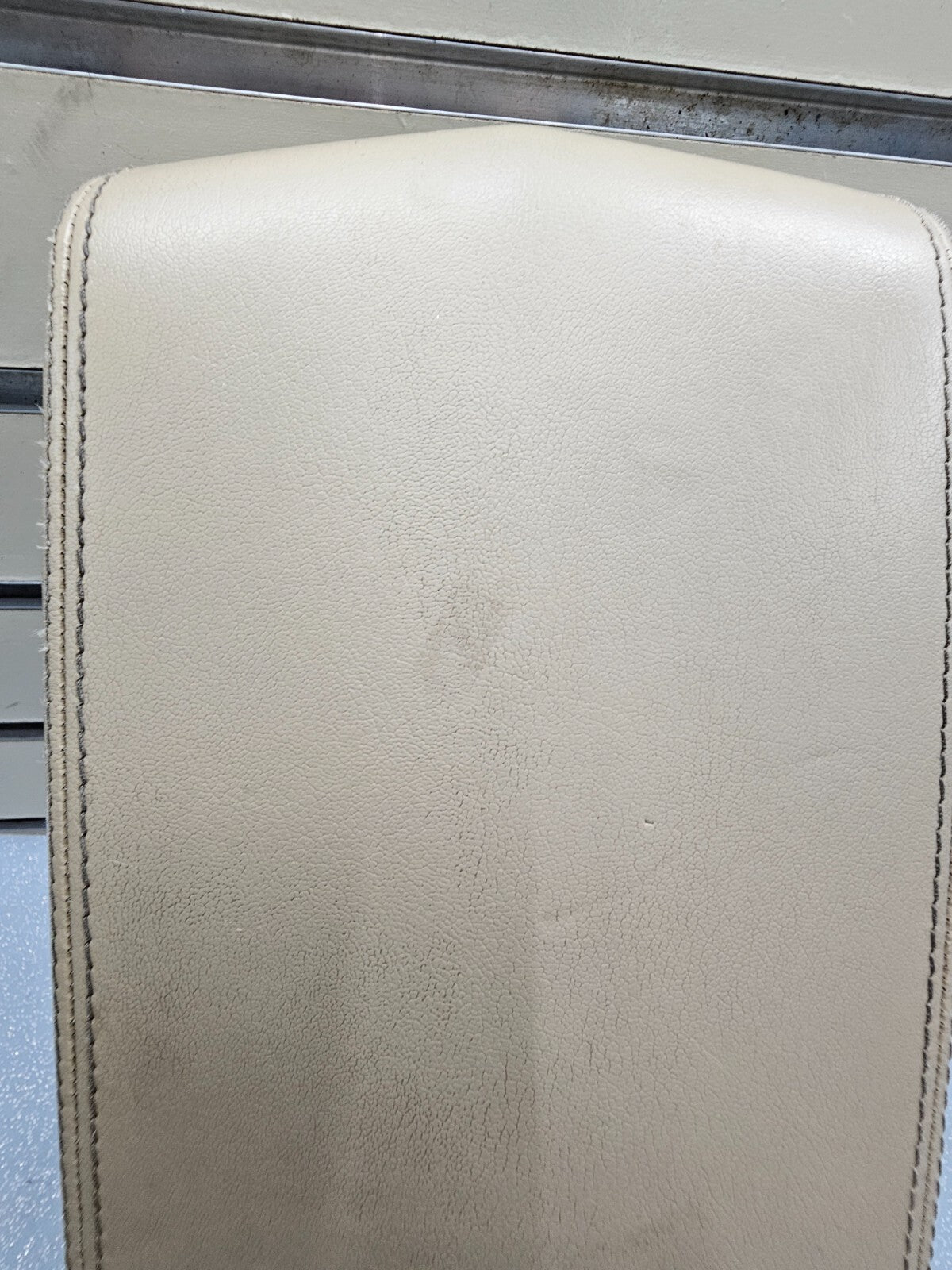 🔥08-13 Cadillac CTS Center Console Lid Armrest Leather Top Pad Assembly TAN