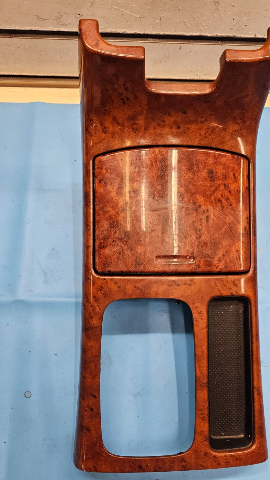 🔥02-06 Toyota Camry Shifter Shift Bezel Center Console Cup Holder Assembly Wood