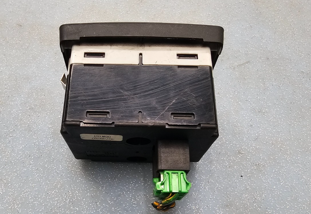 🔥05-10 VOLVO V50 Headlight Control Switch black oem