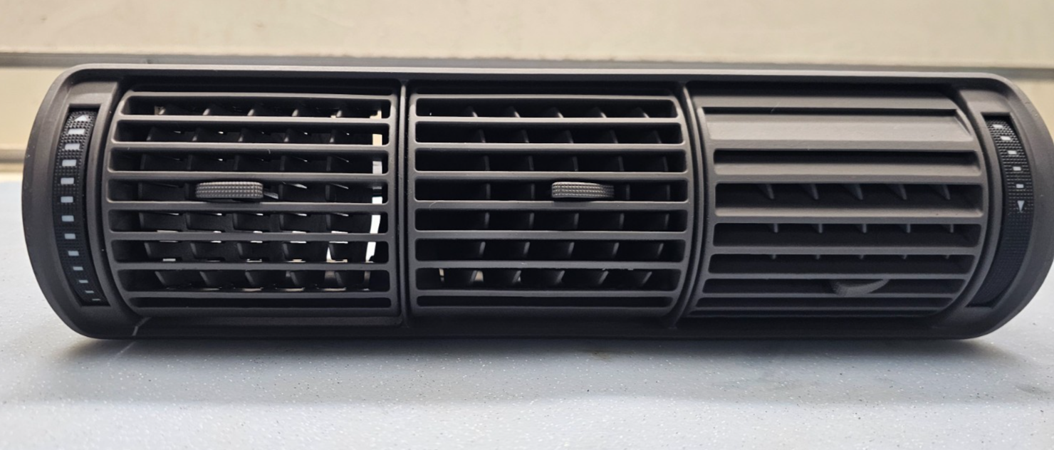 🔥99-02 AUDI A4 S4 Center DASH AC A/C HVAC AIR VENT HEATER PANEL ASSEMBLY GRAY
