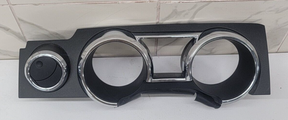 🔥05-09 Mustang Dash Instrument Cluster Bezel Speedometer Trim Chrome/Black C32