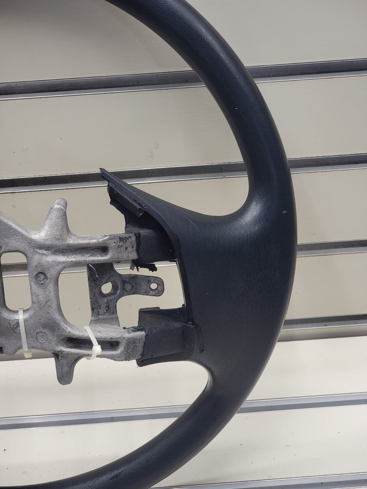 🔥1997-2003 Ford F-150 Leather Steering Wheel Cruise Dash Black