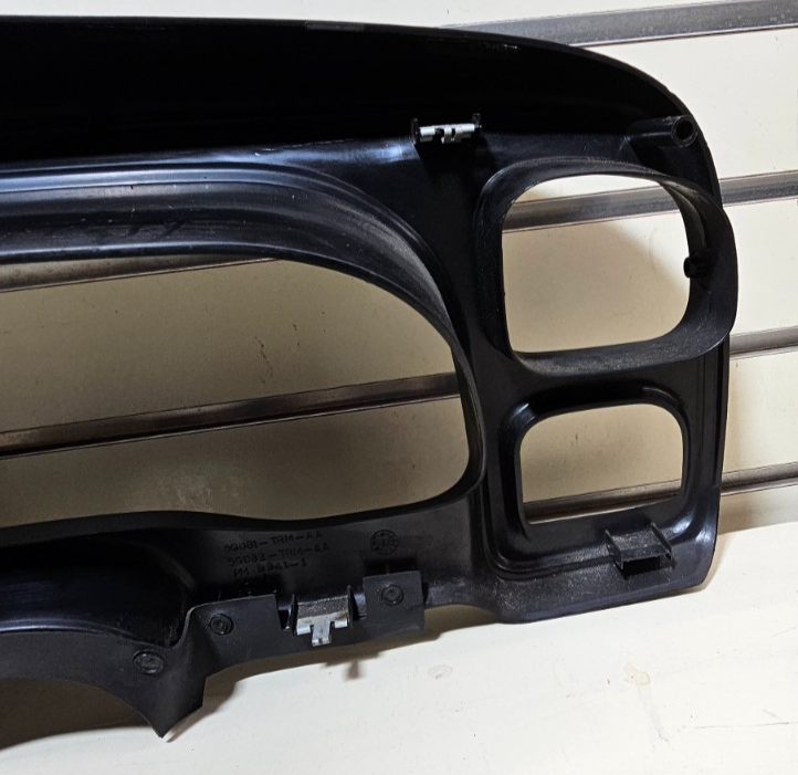 🔥98-00 Dakota Durango Dash Instrument Speedometer Cluster Bezel black C30
