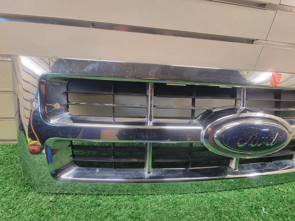 🔥08-12 Ford Escape Front Upper Bumper Center Grille Assembly Chrome EMBLEM OEM