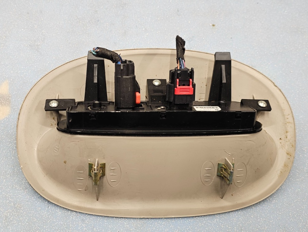 🔥01-07 Caravan Town Country Rear Roof Climate Control Panel Temp A/C Heater Tan